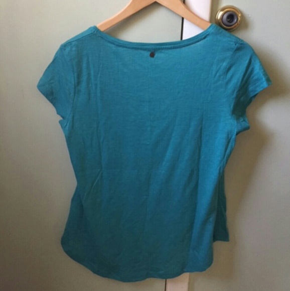 Turquoise short sleeve - Picture 2 of 4
